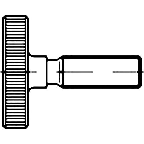 [NEUWERTIG] B-Ware TOOLCRAFT 112077 Rändelschrauben M5 16 mm DIN 653 Stahl Schrauben Montage
