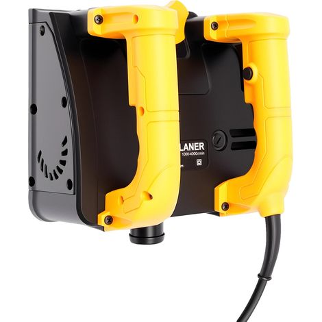 Raboteuse électrique, 1200W de puissance, contrôle de vitesse variable, JAUNE (1/2)