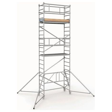 ZARGES PaxTower 1T - Klappgerüst, Arbeitshöhe 6.55 m (1/2)