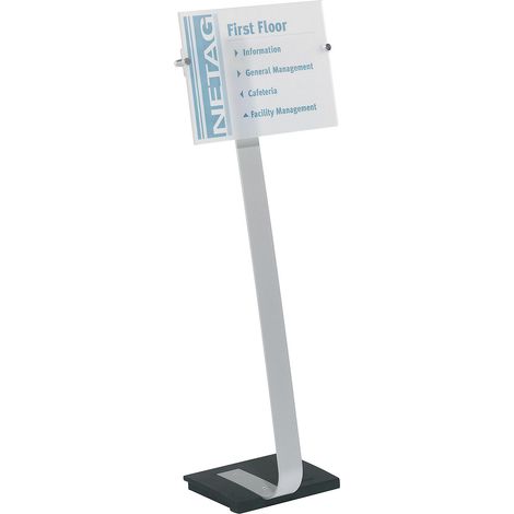 DURABLE, Présentoir sur pied CRYSTAL SIGN, pour format A3, (1/5)