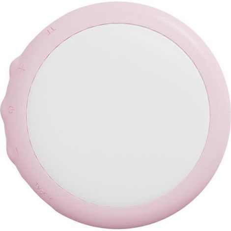 Kabelloser Bluetooth-Stereo-Knochenschalllautsprecher zur Platzierung unter dem Kopfkissen für besseren Schlaf und angenehmeres Reiseerlebnis mit rosa weißem Rauschen (1/5)