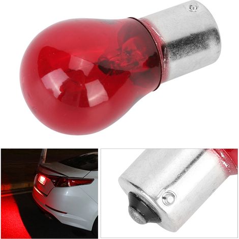 12V Kfz-Bremslicht-Blinker-Rücklichtbirne Rot 1156/S25/BA15S (1/5)