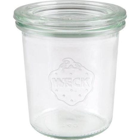 Bocaux en verre coniques droits 140 ml lot de 6 (1/2)