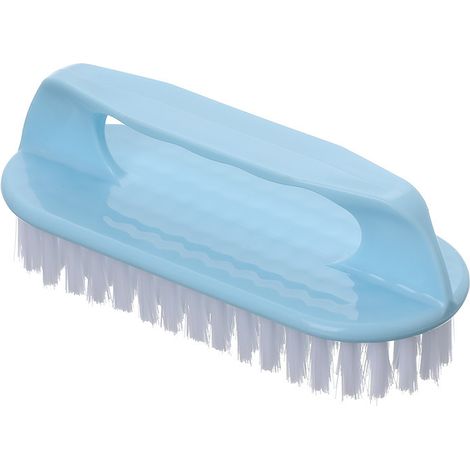 BDD Nettoyage du linge brosse multifonctionnelle brosse de nettoyage à poils doux durable vêtements chaussures ménage bleu (1/5)