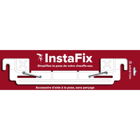 Ariston InstaFix - Support Pose Facile - Sans Perçage - ARISTON - Chauffe-eau VELIS / PRO1 / LYDOS - 4090002 (1/5)