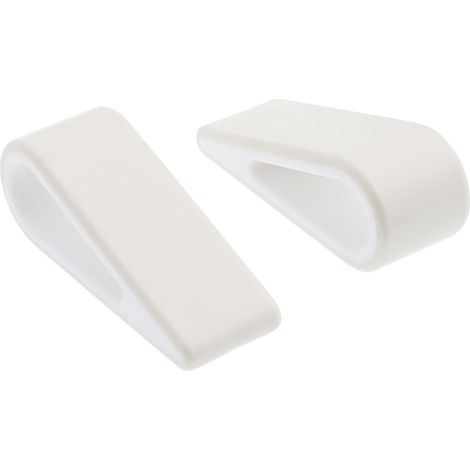 2pièces Support Ordinateur Portable Réglable Hauteur Rehausseur Ergonomique Blanc avec Dissipateur Thermique Stabilisateur Antidérapant pour Bureau et Ordinateur Portable (1/5)