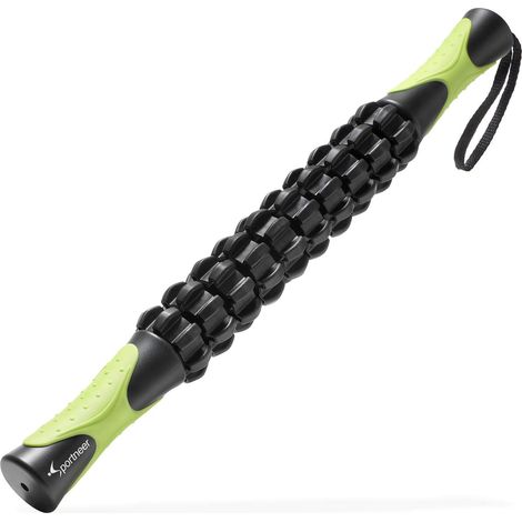 Bâton de massage pour athlètes, outil de massage corporel en profondeur, rouleau pour mollets, masseur pour les jambes, utilisé pour soulager et détendre les douleurs musculaires, les crampes et les t (1/3)