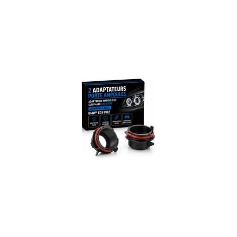 2 Adaptateurs Porte Ampoules BMW E39 Ph2 - ADAPTATION AMPOULE H7 SUR PHARE Halogène (1/4)