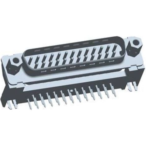 FCI SUB-D DD50P564TXLF Connettore maschio SUB-D 180 ° Numero Poli (num): 50 Da CS 1 pz. (1/2)