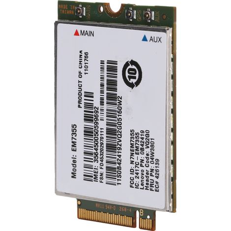 Carte Wi-Fi, adaptateur réseau sans fil pour ThinkPad L440, L540, T431s et ThinkPad X1 Carbon T431 (1/5)