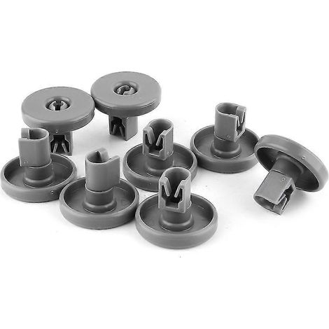 Kit de 8 pièces de rechange pour lave-vaisselle (rouleaux, paniers, etc.) compatible avec AEG Favorit Privileg et Zanussi. (1/5)