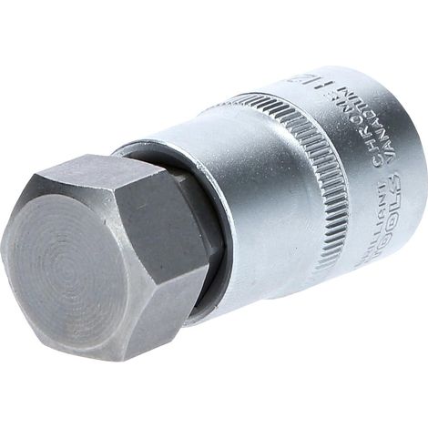BRILLIANT TOOLS BT022869 Bussola a inserto a esagono incassato 1/2", lunga 55 mm, 22 mm [Powered by KS TOOLS] (1/5)