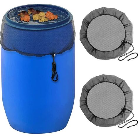 Regennetze, 80cm runder Regenschutz, Regennetz mit Kordelzug, verstellbares Regennetz, Schutznetz Regennetz, Laub- und Unkrautschutz (1/5)
