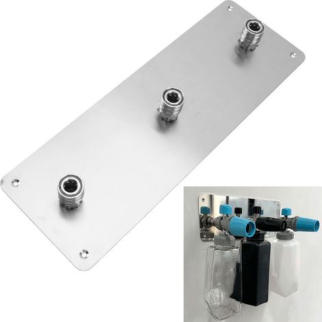Support Mural pour Canon à Mousse avec Raccord Rapide 1/4" - Porte-Accessoires pour Nettoyeur Haute Pression -KZQ (1/5)