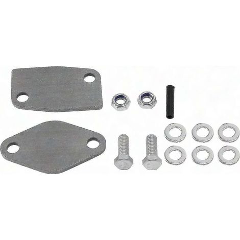 Kit de dépose EGR avec plaques d'obturation pour Delica L200 2.5 2.8 3.2, jeu de 6 pièces en acier inoxydable, compatible moteurs diesel, réduction de la pollution et amélioration des performances. (1/5)