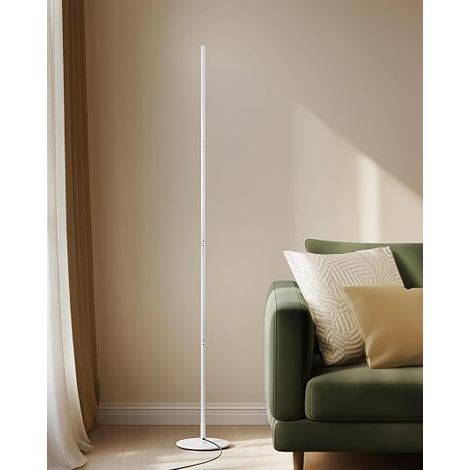 LED Floor Lamp, Dimmable, Height Adjustable, White (1/5)