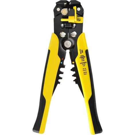 Ajiman outil d'électricien 8 pouces pince à sertir fil de coupe fil tirant pince en cuir multi-fonction automatique pince à dénuder (1/5)