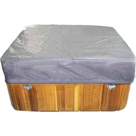 Le Spa extérieur carré de Portable Couverture, Extrieure Spa Jacuzzi Housse de Protection pour Jacuzzi, 231 231 30cm (1/4)