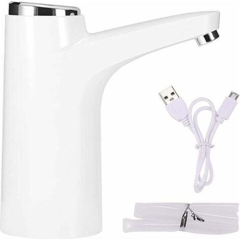 Distributeur Deau. Pompe à Eau Potable électrique. Pompe à Bouteille Deau électrique. Distributeur Deau électrique Automatique. Pompe De Distributeur Deau Rechargeable sans Fil USB (1/4)