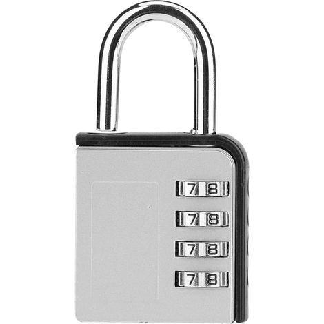 Cadenas à combinaison de sécurité, cadenas à mot de passe réinitialisable pour bagages et valises. (1/5)