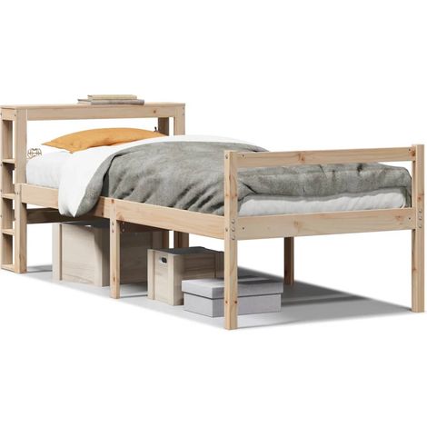 Maison Exclusive - Lit pour personne âgée avec tête de lit sans matelas 90x190 cm (1/5)