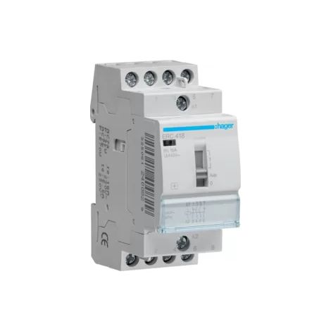 Hager Installationsrelais 16A 2S+2Ö 230V ERC418 (1/2)