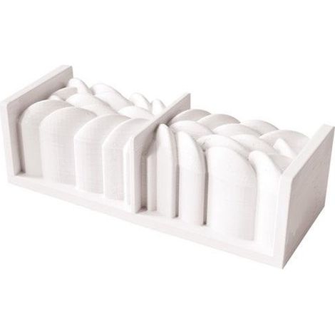Apc Stampo tronco 3D Instant silicone bianco 250x80x80 mm
