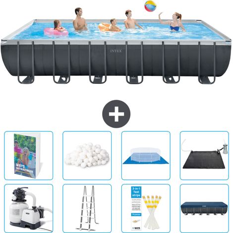 Ultra XTR Pool Rechteckig - 732x366x132 cm - 9-teilig S534