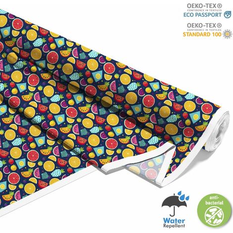 TESSUTI DECORATIVI PER ESTERNI OXFORD - Motivo a frutta DX7047 (1/5)