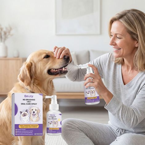 Spray buccal pour chats et chiens, rafraîchit l'haleine, convient à un usage quotidien – 50 ml (1/5)