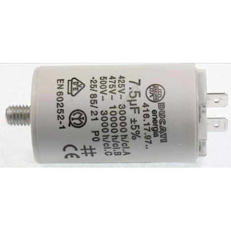Condensatore 7,5 MF - Asciugatrice - HOOVER - 2232283662894858036