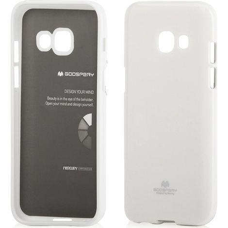 Funda Mercury Jelly para Samsung Galaxy A3 (2017) (Blanco) (1/2)