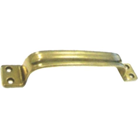 Maniglia Scanalata Ottone Mm 140