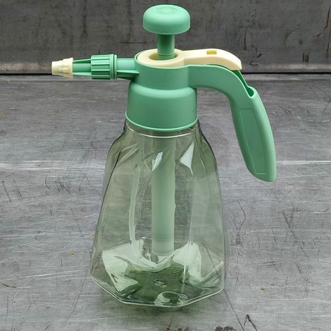 1,5-Liter-Drucksprüher, säure- und laugenbeständig – Sprühgerät für Garten, Desinfektion, Autoreinigung und Folienapplikation, 1 Stück, Grün