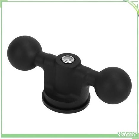 Boule de chenille de 1 pouce, corps en nylon avec tête en caoutchouc industrielle pour systèmes de sur rail, compatible (1/4)