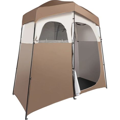 Tente de Douche Extérieure, Protection UV, Design Imperméable, 190T (1/2)