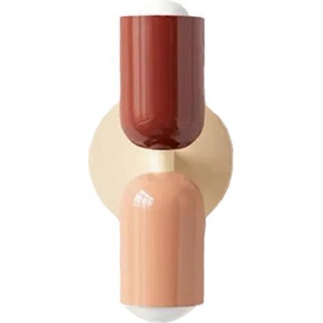 Lampe de chevet colorée, style nordique, applique murale pour salon ou couloir, lampe décorative pour chambre d'enfant. (1/5)