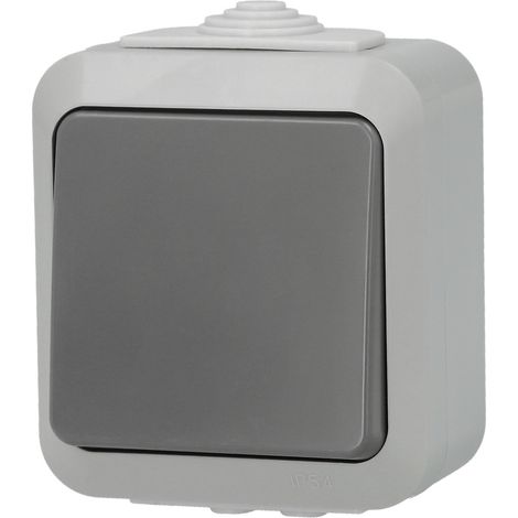 Interruptor Conmutador Con Tapa Simple