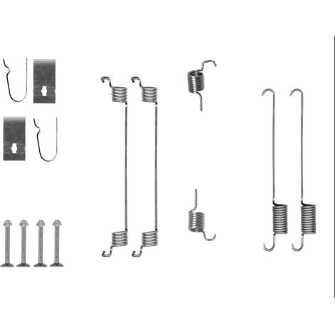 Kit d'accessoires, mâchoire de frein Textar 97041200 FORD USA 3L5Z2296DA