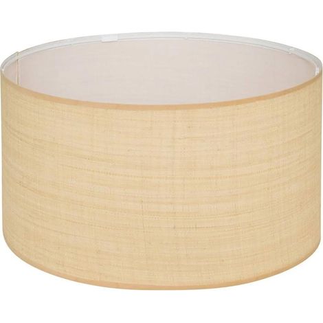 Abat Jour en Raphia "Beline" 40cm Beige (1/5)