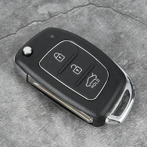 Gehäuse für 3-Tasten-Fernbedienung für Hyundai Santa Fe IX45 (2013–2014) – Neues Ersatzgehäuse
