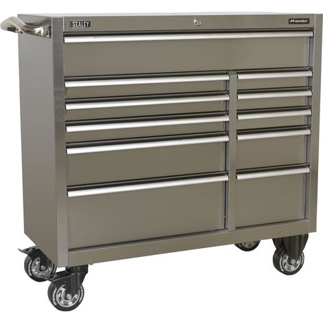 Sealey Rollcab 11 Drawer 1055mm Stainless Steel Heavy-Duty PTB105511SS (1/5)