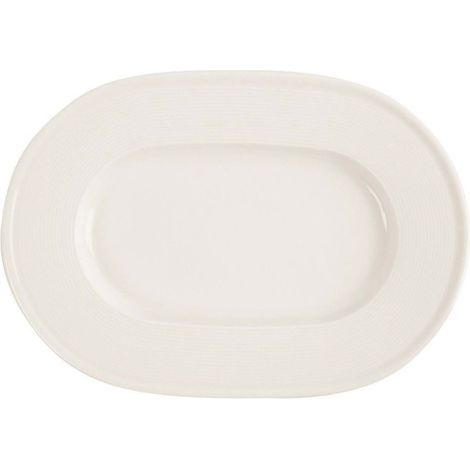 Plat ovale Line - 280 mm - Lot de 6 - Finedine (1/5)