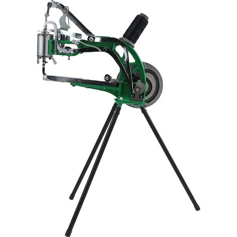 Machine à réparer les chaussures, fonctionnement manuel, compatibilité avec des matériaux polyvalents, vert (1/2)