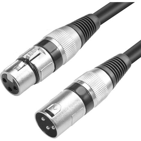 convient Pour Cble D'entre Et De Sortie Audio Xlr Mle Femelle Ktv Microphone Audio Xlr Mle Femelle Cble De Microphone Xlr