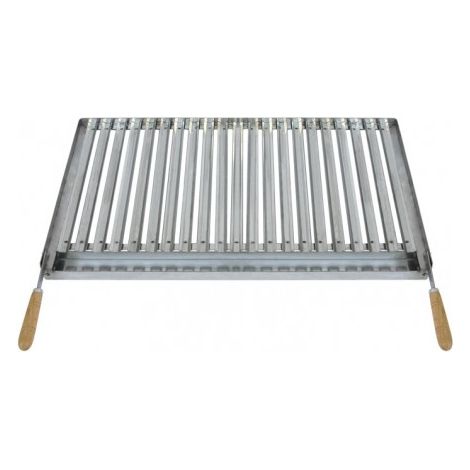 PARRILLA ASADORA 484X412 MMS. INOX - FLORES CORTES