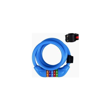 Antivol de vélo à combinaison pour enfant, 120 cm, multicolore – (1/5)