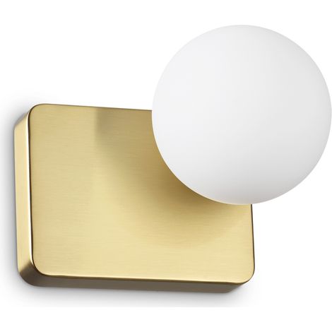 Applique Da Parete Contemporanea Penta Metallo Oro 1 Luce G9 4W 3000K Ip20