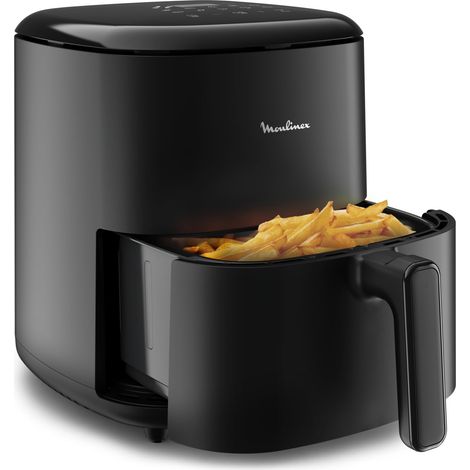Moulinex Easy Fry Max Friggitrice ad Aria, 5 Litri/ 1Kg , Capacità 6 Persone, 1500 W, 10 Programmi di Cottura, Risultati Veloci, Touchscreen, Cestello Lavabile in Lavastoviglie, EZ2458 (1/4)
