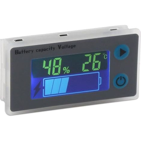 Medidor de nivel de batería programable de 10-100 V con monitor de capacidad de batería (AAFGVC) (1/5)